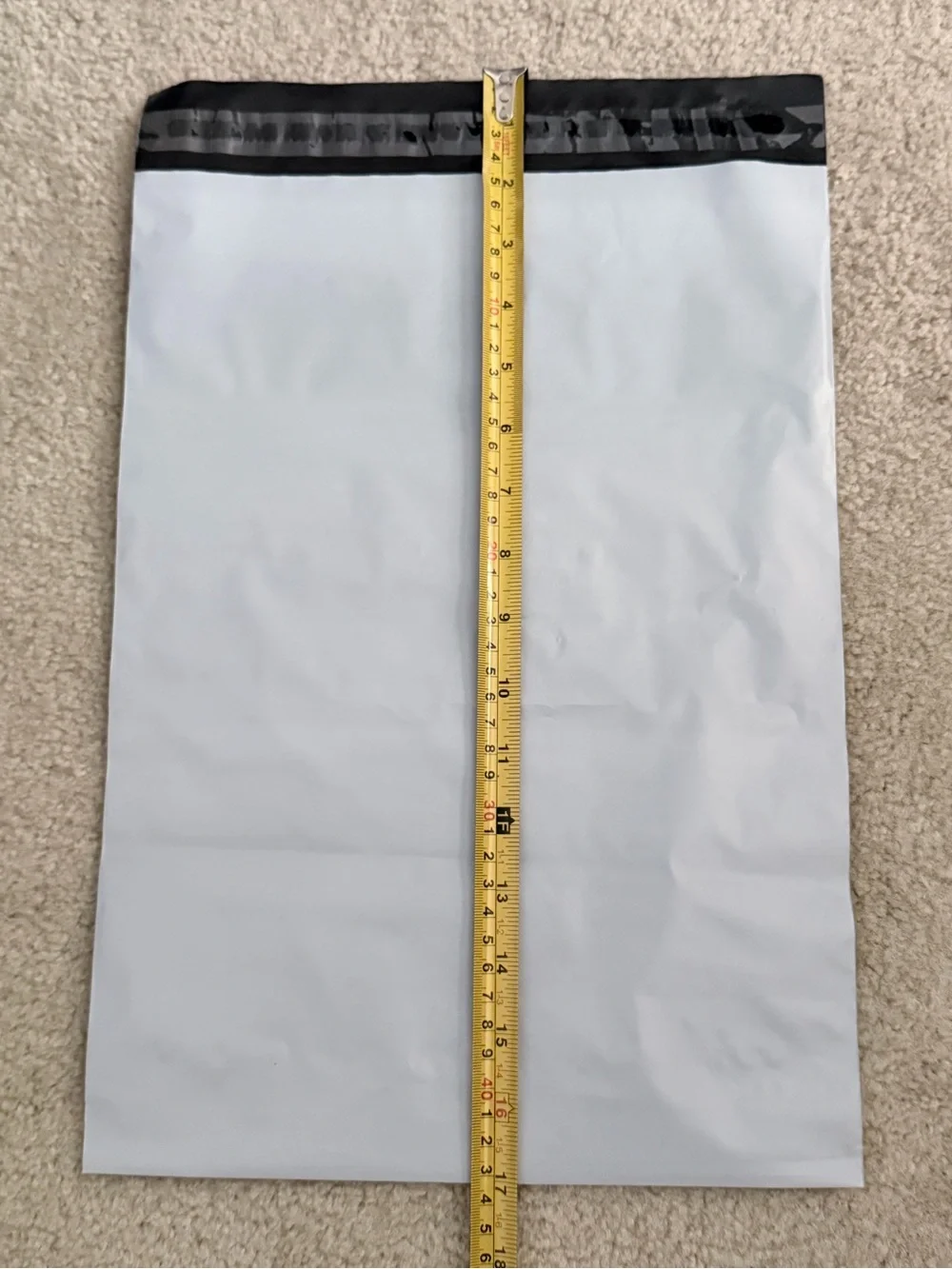 White Poly Mailer 20 pieces set